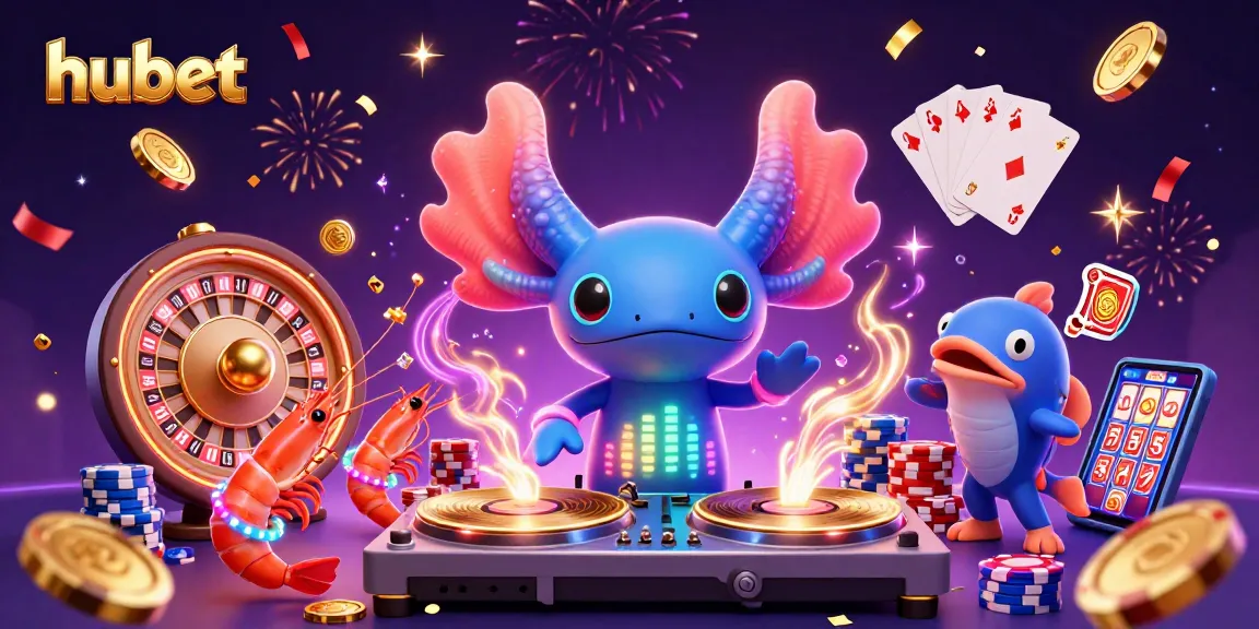 Experience exciting games at hubet with dynamic casino elements and vibrant characters.